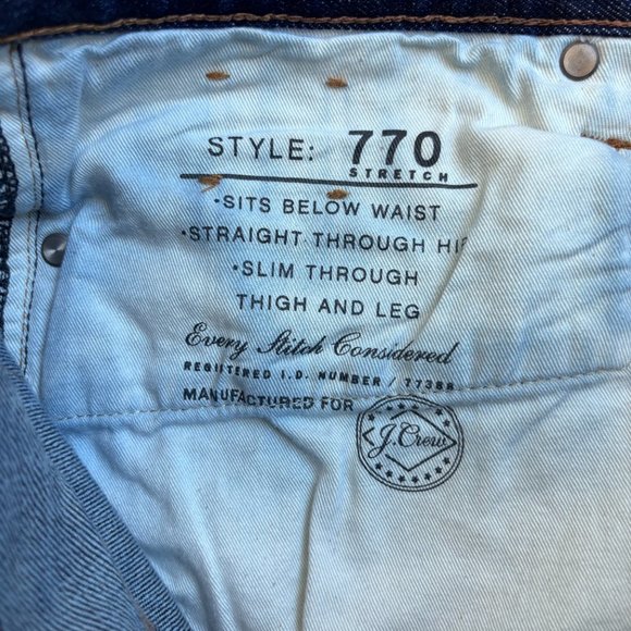 Men’s JCrew 770 Jeans - Picture 5 of 6